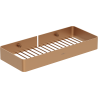 Mexen Evos-L bathroom basket, brushed copper - 70A8714-65