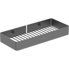 Mexen Evos-L bathroom basket, brushed gun gray - 70A8714-66