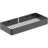 Mexen Evos-L bathroom basket, black chrome - 70A8714-73