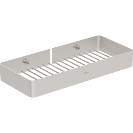 Mexen Evos-L bathroom basket, brushed nickel - 70A8714-97
