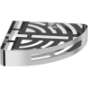 Mexen Laxo-C corner bathroom basket, chrome - 70A8513-00