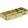 Mexen Laxo-L bathroom basket, gold - 70A8713-50