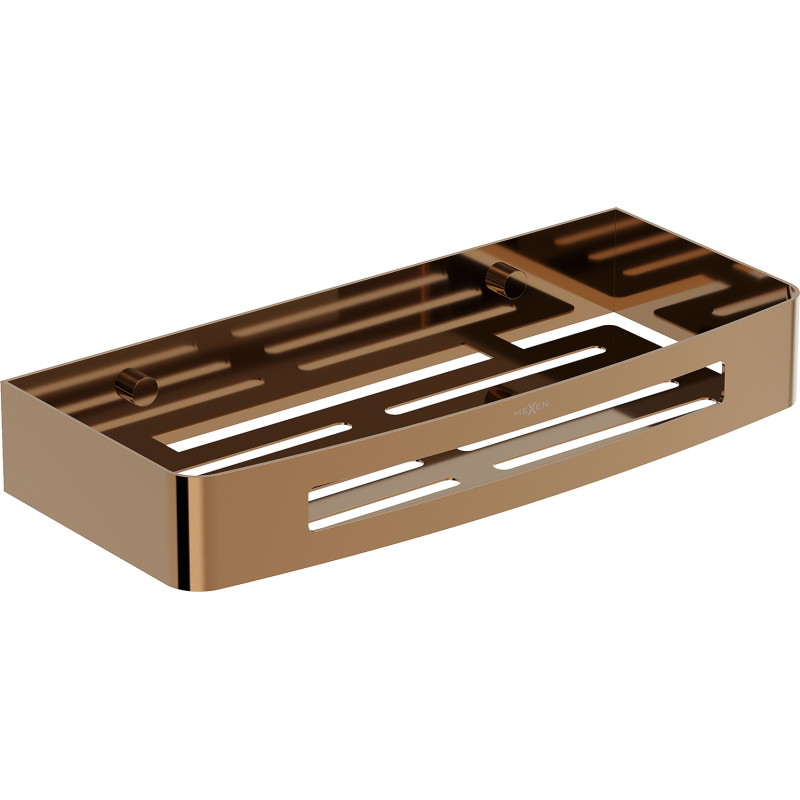 Mexen Laxo-L bathroom basket, rose gold - 70A8713-60