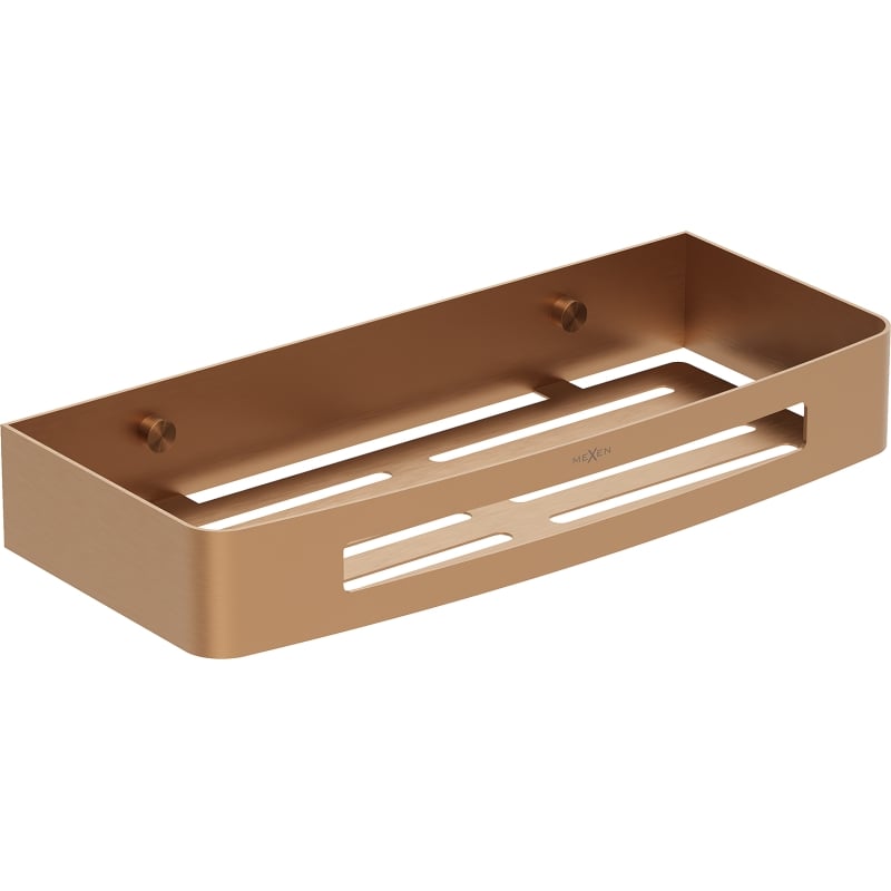 Mexen Laxo-L bathroom basket, brushed copper - 70A8713-65