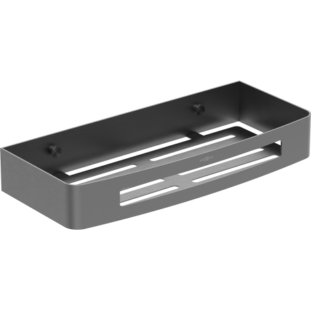 Mexen Laxo-L bathroom basket, brushed gun gray - 70A8713-66