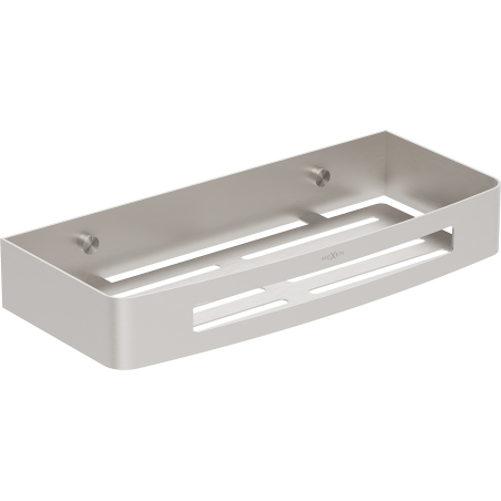 Mexen Laxo-L bathroom basket, brushed nickel - 70A8713-97