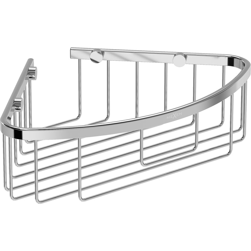 Mexen Uni-C corner bathroom basket, chrome - 70A8517-00