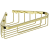 Mexen Uni-T corner bathroom basket, gold - 70A8520-50