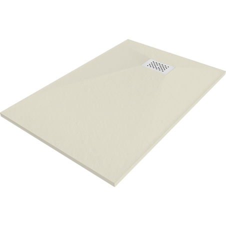 Mexen Hugo rectangular shower tray SMC 120 x 90 cm, beige, white cover - 42699012-W