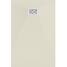 Mexen Hugo rectangular shower tray SMC 120 x 90 cm, beige, white cover - 42699012-W
