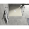Mexen Hugo rectangular shower tray SMC 120 x 100 cm, beige, white cover - 42691012-W