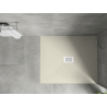 Mexen Hugo rectangular shower tray SMC 120 x 100 cm, beige, white cover - 42691012-W