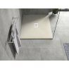 Mexen Hugo rectangular shower tray SMC 120 x 100 cm, beige, white cover - 42691012-W
