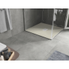 Mexen Hugo square shower tray SMC 100 x 100 cm, beige, white cover - 42691010-W