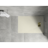 Mexen Hugo rectangular shower tray SMC 120 x 70 cm, beige, gold cover - 42697012-G