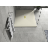 Mexen Hugo rectangular shower tray SMC 120 x 100 cm, beige, gold cover - 42691012-G