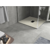 Mexen Hugo SMC Square Shower Tray 90 x 90 cm, Beige, Black Cover - 42699090-B