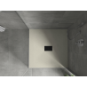 Mexen Hugo SMC Square Shower Tray 90 x 90 cm, Beige, Black Cover - 42699090-B