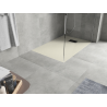 Mexen Hugo rectangular shower tray SMC 90 x 80 cm, beige, black cover - 42698090-B