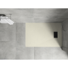Mexen Hugo rectangular shower tray SMC 90 x 80 cm, beige, black cover - 42698090-B