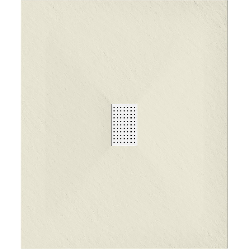 Mexen Hugo rectangular shower tray SMC 120 x 100 cm, beige, white cover - 42691012-W