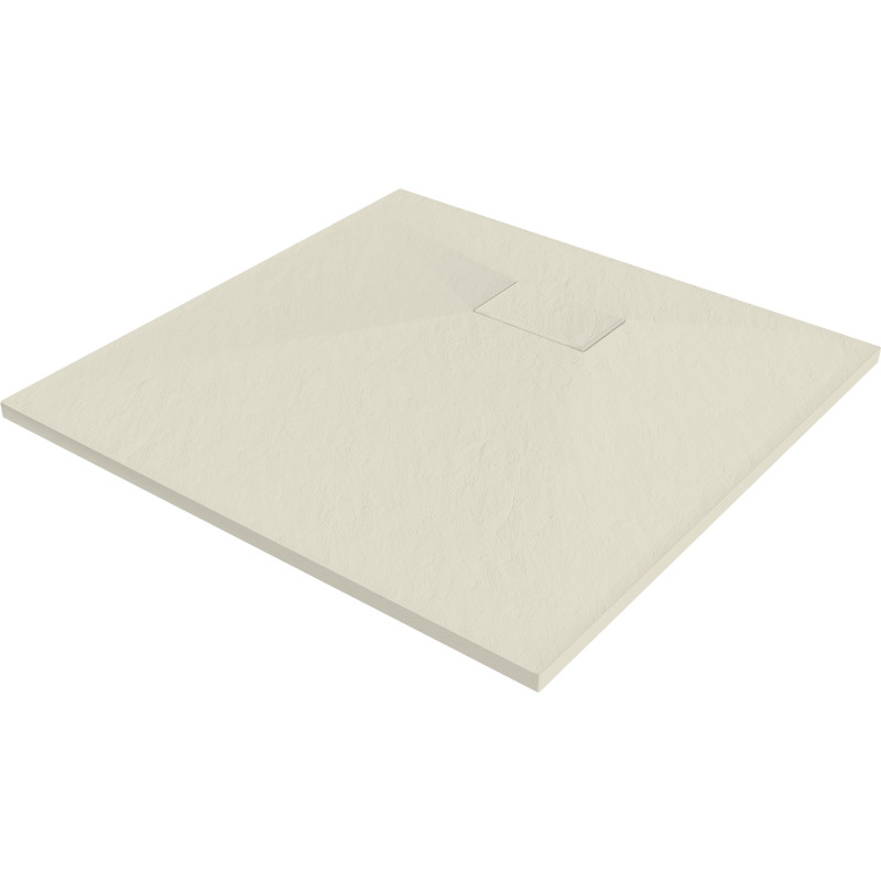 Mexen Hugo SMC Square Shower Tray 80 x 80 cm, Beige - 42698080