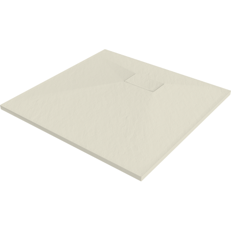 Mexen Hugo SMC Square Shower Tray 80 x 80 cm, Beige - 42698080