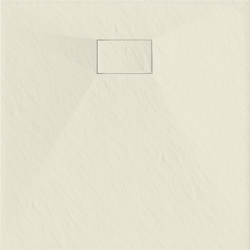 Mexen Hugo SMC Square Shower Tray 80 x 80 cm, Beige - 42698080