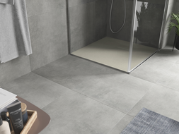 Mexen Hugo square shower tray SMC 90 x 90 cm, beige - 42699090