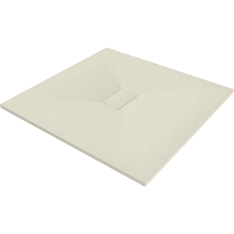 Mexen Hugo SMC Square Shower Tray 100 x 100 cm, Beige - 42691010
