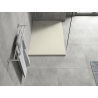 Mexen Hugo rectangular SMC 100 x 80 cm shower tray, beige - 42698010