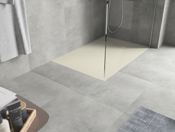 Mexen Hugo rectangular SMC 100 x 80 cm shower tray, beige - 42698010