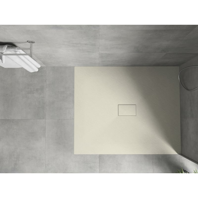 Mexen Hugo SMC Rectangular Shower Tray 120 x 100 cm, Beige - 42691012