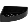 Mexen Rivon-C corner bathroom basket, black - 70A8525-70