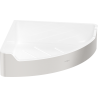 Mexen Rivon-C corner bathroom basket, brushed nickel - 70A8525-97