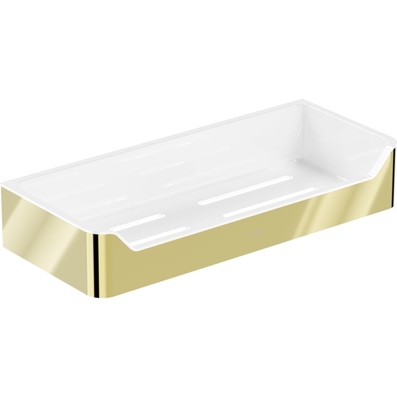 Mexen Rivon-L bathroom basket, gold - 70A8725-50