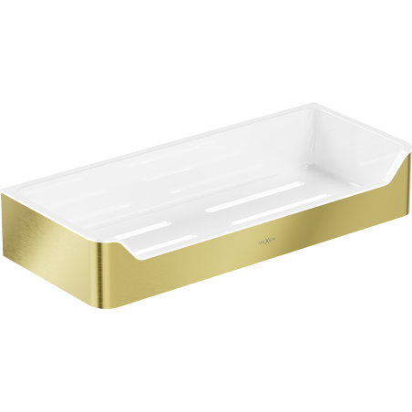 Mexen Rivon-L brushed gold bathroom basket - 70A8725-55