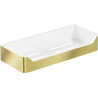 Mexen Rivon-L brushed gold bathroom basket - 70A8725-55