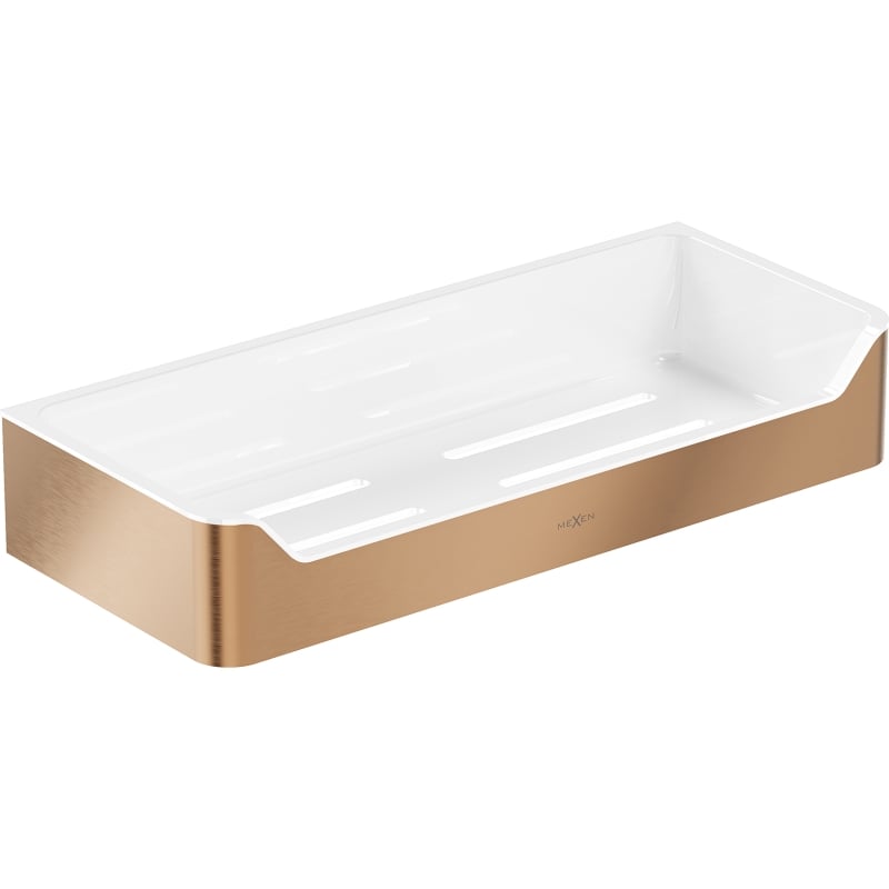 Mexen Rivon-L bathroom basket, brushed copper - 70A8725-65