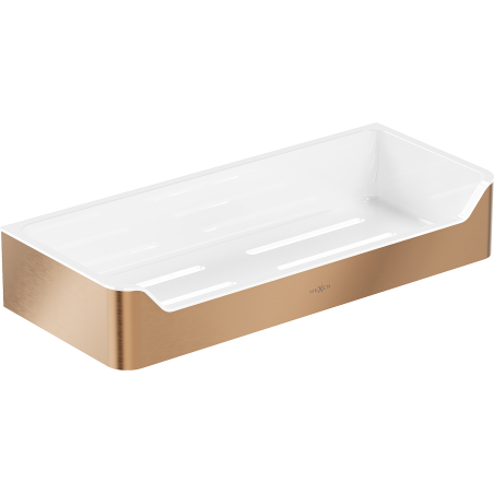 Mexen Rivon-L bathroom basket, brushed copper - 70A8725-65