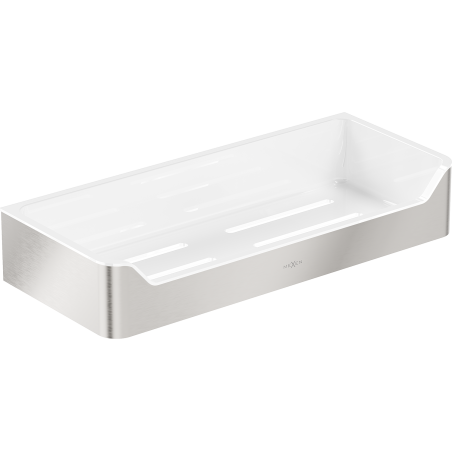 Mexen Rivon-L bathroom basket, brushed nickel - 70A8725-97