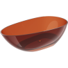Mexen Glass freestanding transparent bathtub 170 x 85 cm, chrome plug - 58061708505