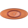 Mexen Vea freestanding transparent bathtub 180 x 80 cm, earth, chrome drain - 58091808005