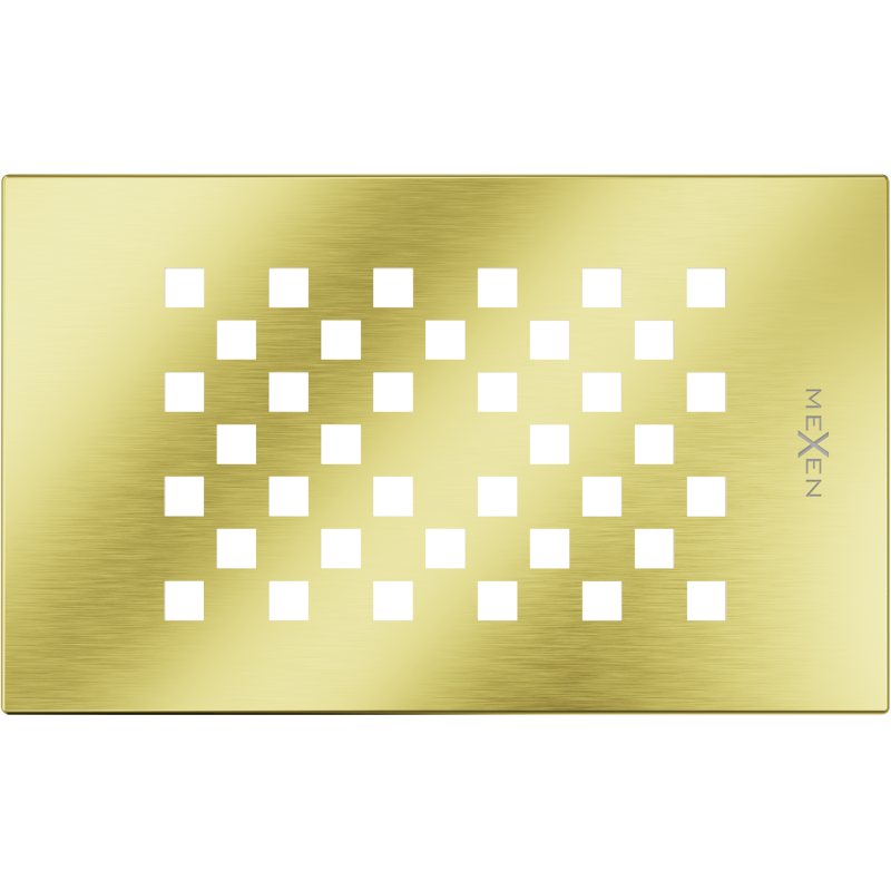 Mexen Hugo shower tray cover, gold - 42910050