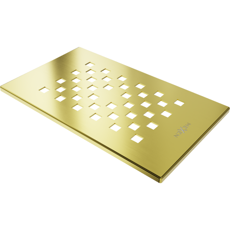 Mexen Hugo shower tray cover, gold - 42910050