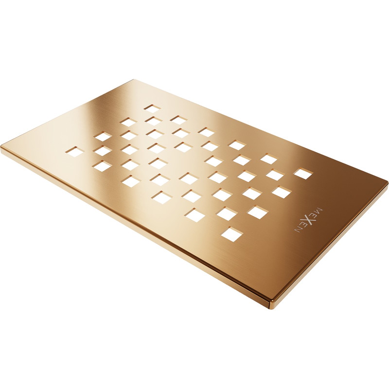 Mexen Hugo shower tray masking, brushed copper - 42910065