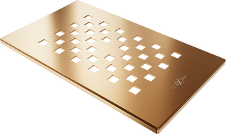 Mexen Hugo shower tray masking, brushed copper - 42910065