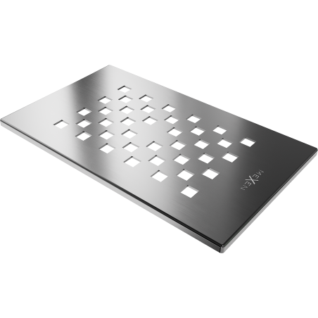 Mexen Hugo shower tray cover, brushed gun gray - 42910066