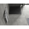 Mexen Hugo square shower tray SMC 100 x 100 cm, black stone - 42751010