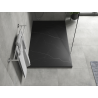 Mexen Hugo rectangular shower tray SMC 140 x 70 cm, black stone - 42757014